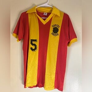 vintage capital fc futbol soccer club made in usa m jersey oregon